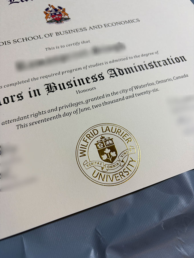How can one purchase a diploma from Wilfried Laurier University? Degree from Wilfrid Laurier University