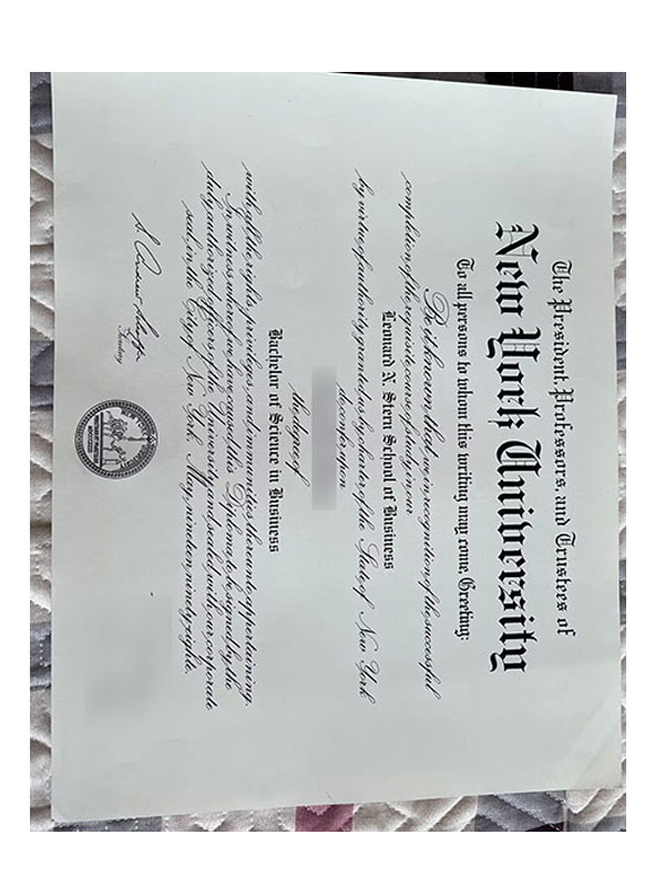how to purchase a diploma or certificate from new york university?