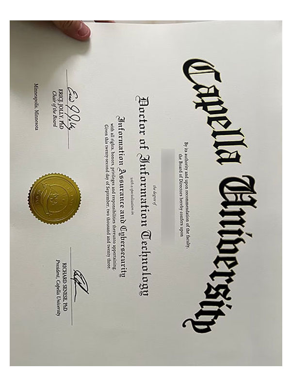 how much does it cost to purchase a certificate from capella university online?