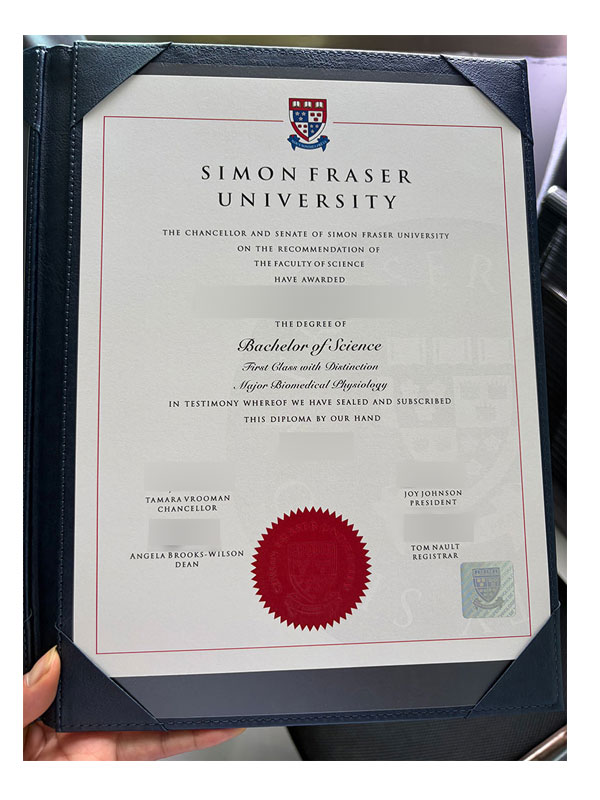 Simon Fraser University degree