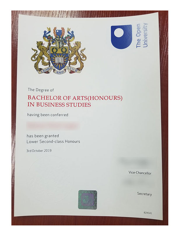 which website can be used to purchase an open university degree certificate?