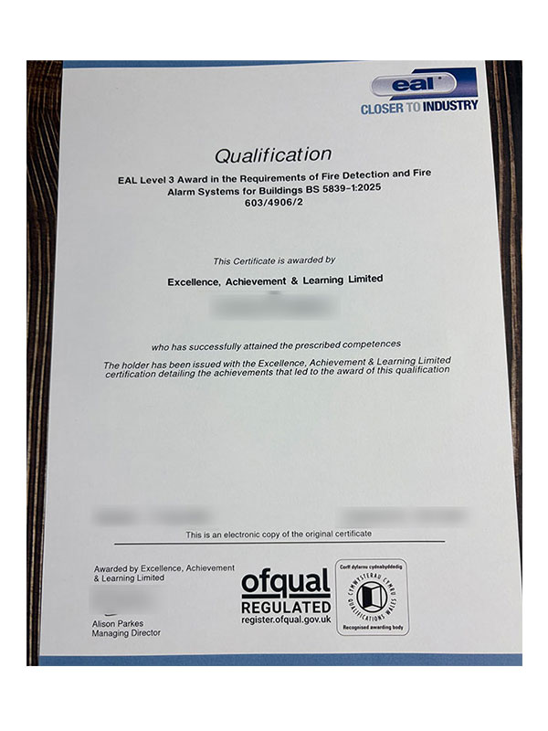 how can i order the eal3 certificate?