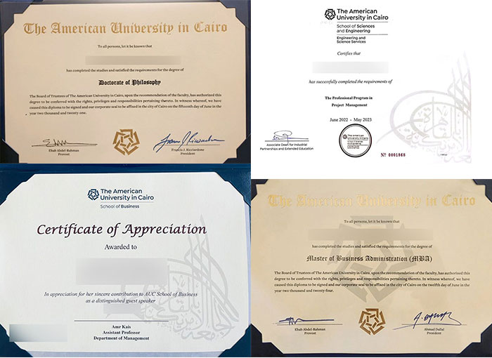How can I order the diploma certificate from Cairo American University? how can i order the diploma certificate from cairo american university?