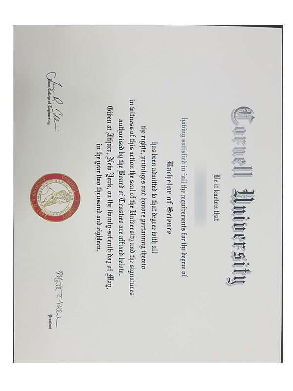 latest sample display of cornell university diploma certificates