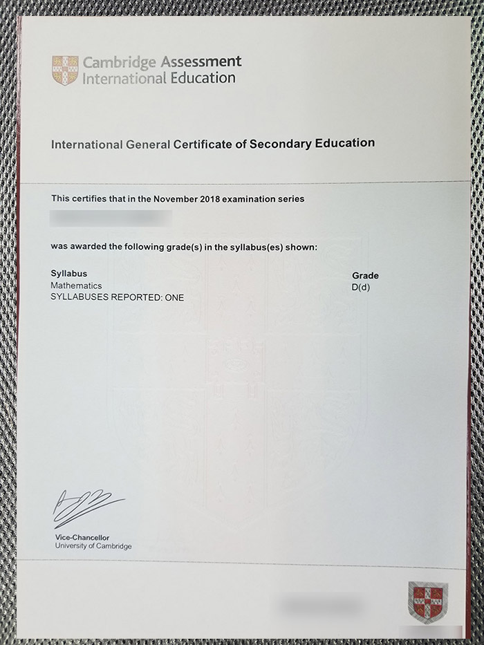 Please be sure to purchase a Cambridge IGCSE certificate. please be sure to purchase a cambridge igcse certificate.