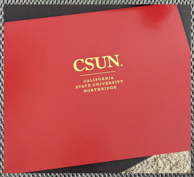 What is the degree certificate of California State University, Northridge like? Certificate From California State University Northridge2