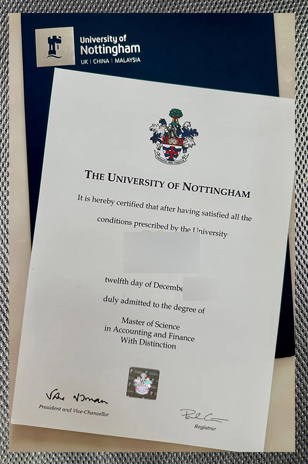 Order Nottingham University diploma certificate online Degree From The University Of Nottingham4