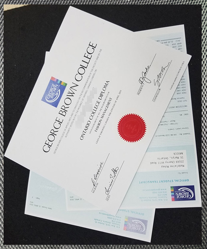 how to purchase a certificate from george brown college
