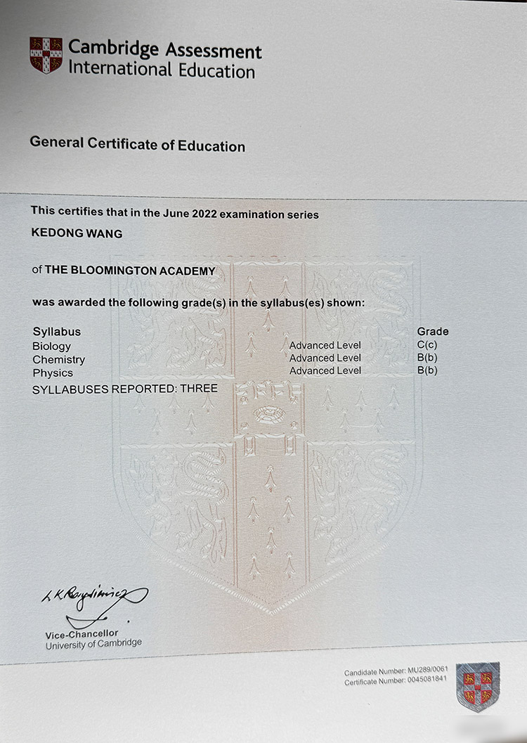 How long does it take to order an IGCSE degree through the website? igcse certificate1