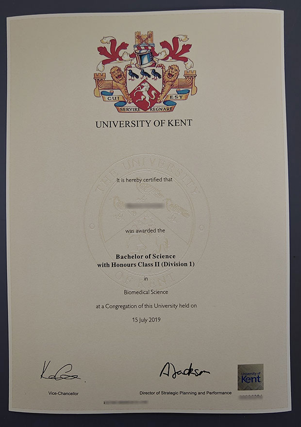 How to obtain a certificate diploma from the University of Kent kent university 2019 degree samples