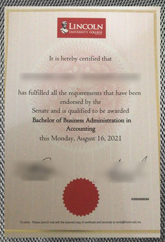 Please be sure to purchase a certificate diploma from Lincoln University. please be sure to purchase a certificate diploma from lincoln university.