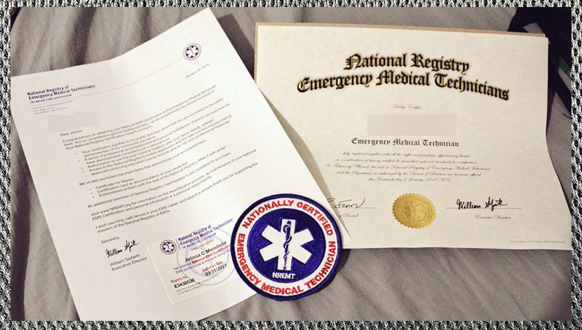 how to obtain an nremt certificate
