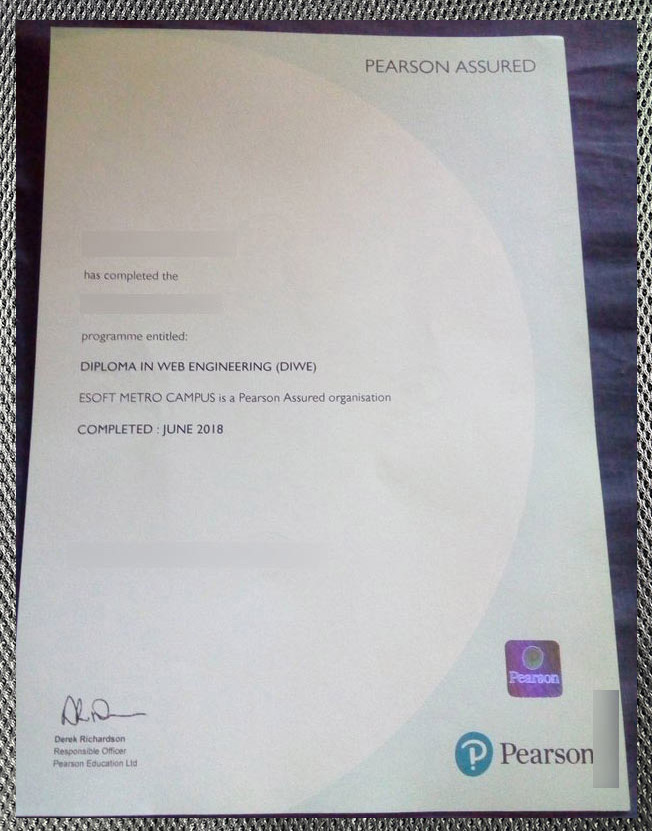 Order Pearson BTEC certificates online Pearson BTEC6