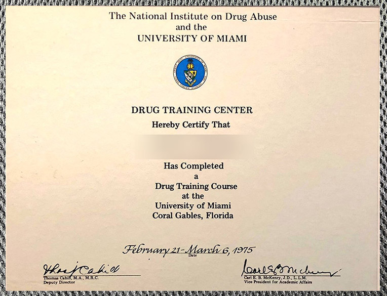Where can I purchase a certificate diploma from the University of Miami? where can i purchase a certificate diploma from the university of miami?