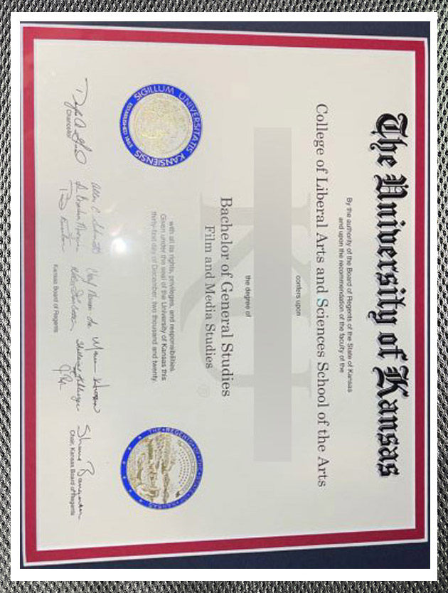 how much does it cost to order a certificate from the university of kansas?
