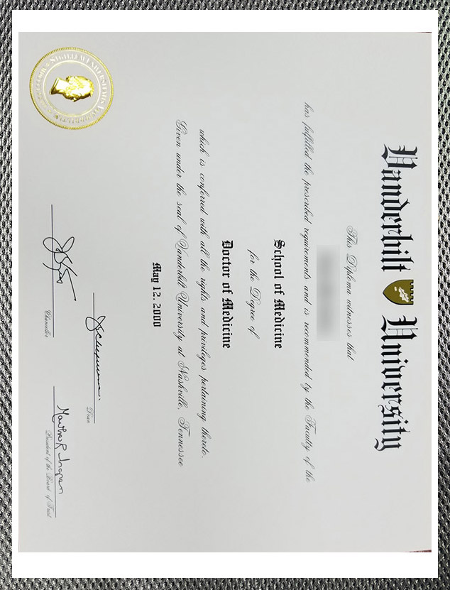 How much does it cost to obtain a degree from Vanderbilt University?