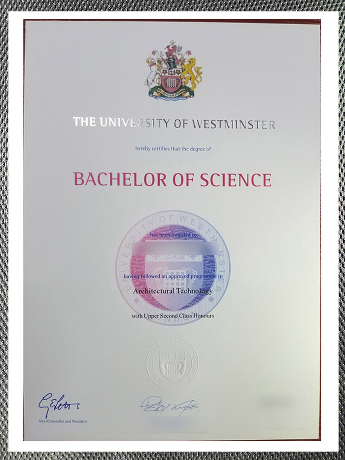 which website can i purchase the certificate from westminster university?