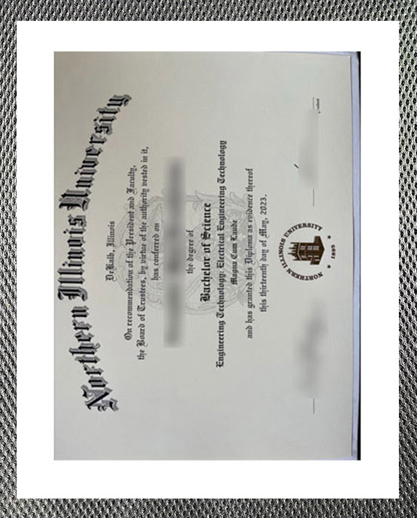 Order the diploma certificate of Northern Illinois University online