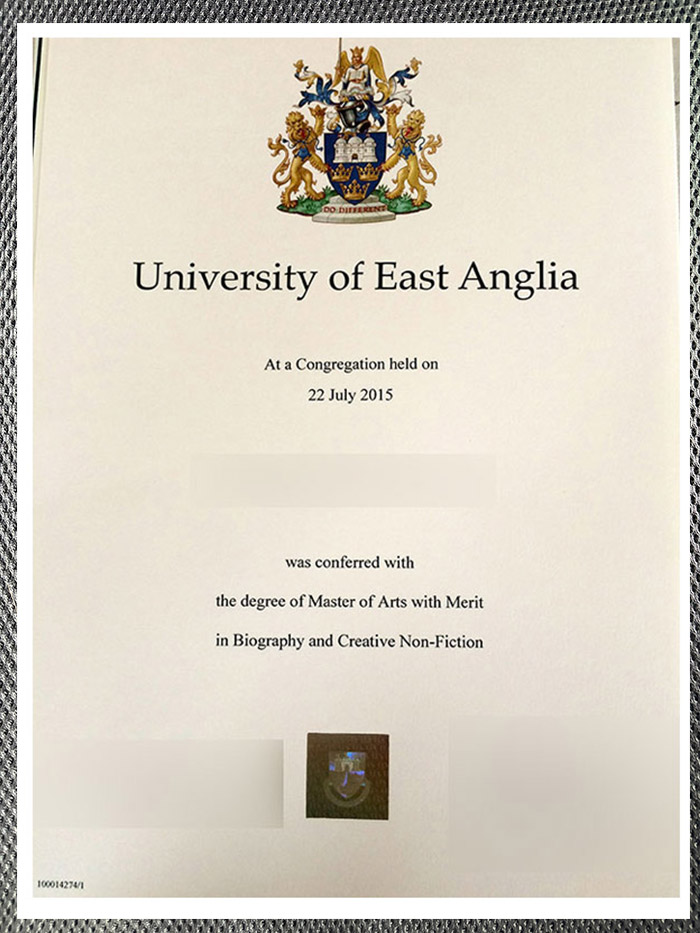 How to purchase a degree from the University of East Anglia