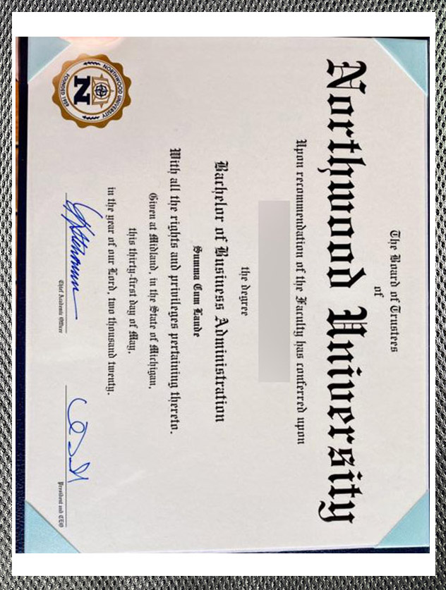 Where can I purchase a certificate from Northwood University?