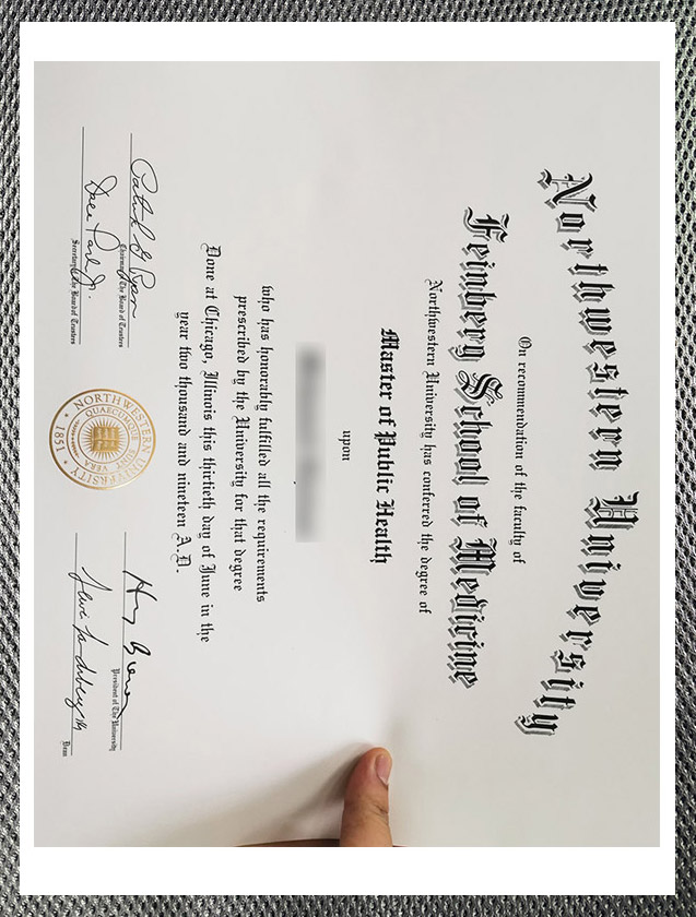 how can one obtain the certificate diploma from northwestern university in the united states?