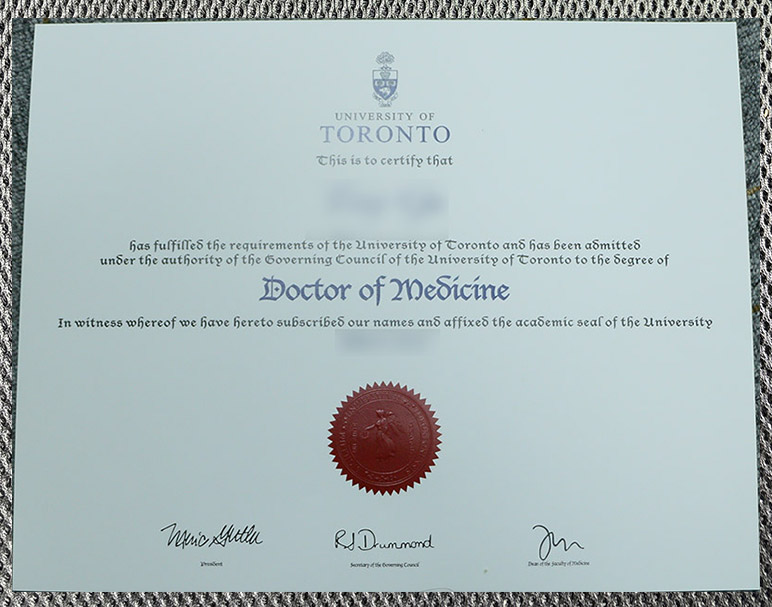 Certificate From The University Of Toronto4 2