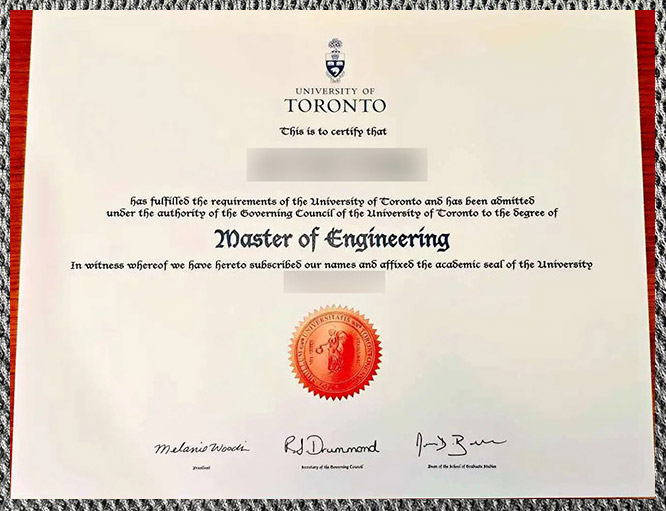 Certificate From The University Of Toronto7 2