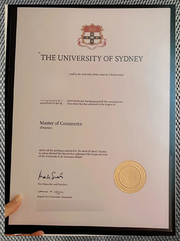 The highest-quality USYD university certificate University Of Sydney2