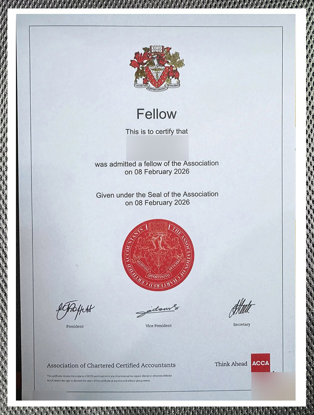 How to purchase an ACCA certificate
