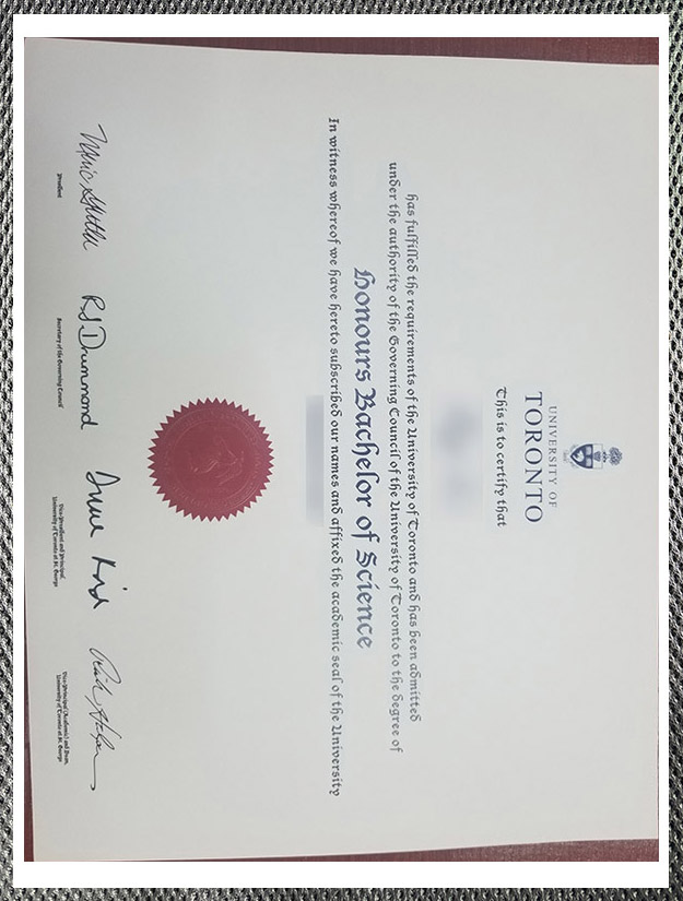 Where can I purchase the certificate of the University of Toronto?