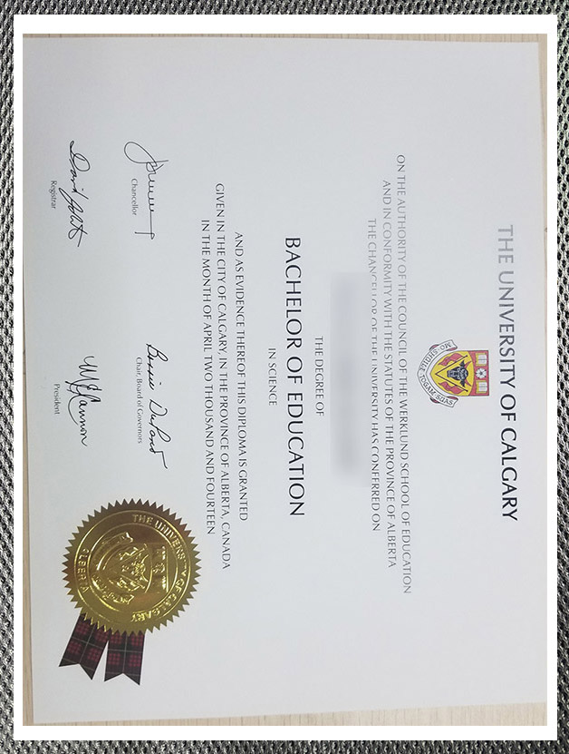 How to purchase a certificate from University of Calgary