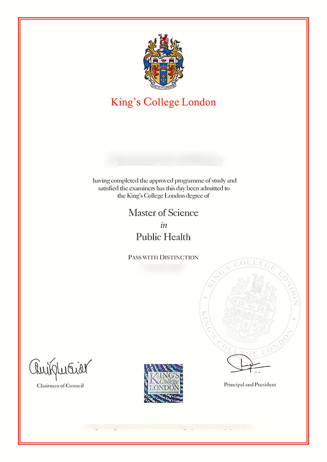 How to Order KCL University Certificates kcl certificate4