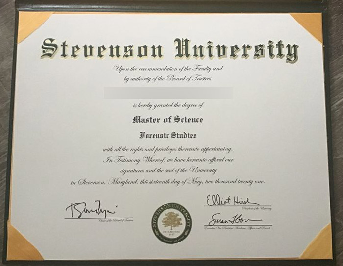 The best Stevenson University certificate on the website stevenson university certificate