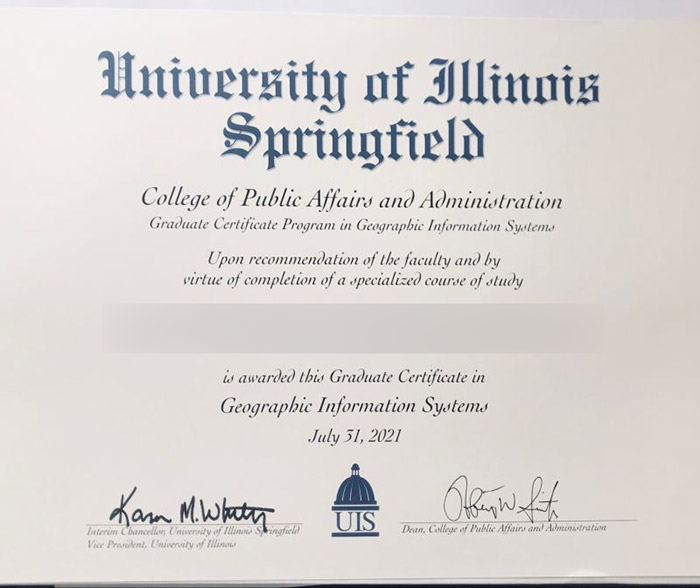 Is the UIS university certificate respected by people? uis certificate1